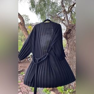 Marimekko 3/4 sleeve kimono long cardigan.